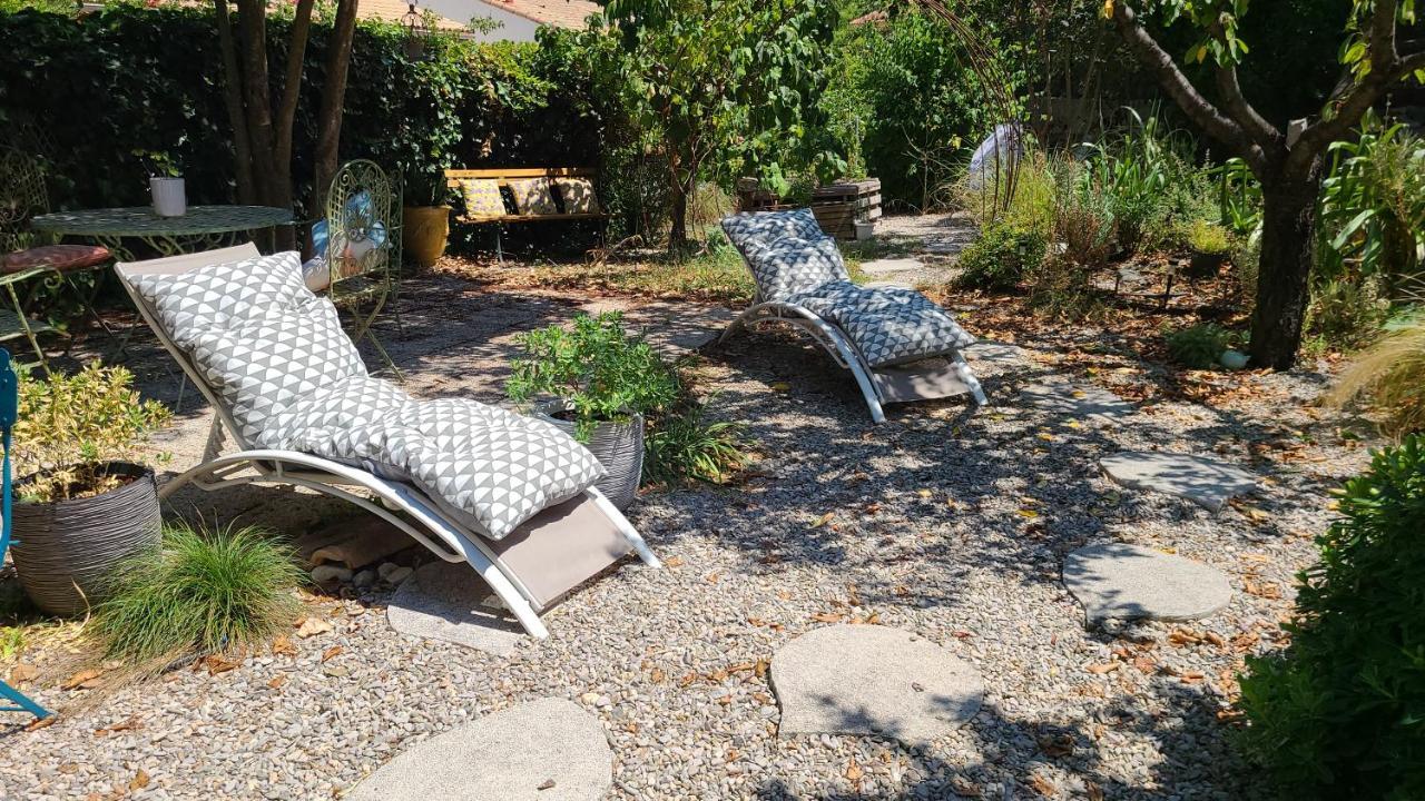 דירות מונפלייה Chez Nous Dans Notre Petit Jardin מראה חיצוני תמונה
